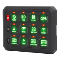12 Gang Bluetooth Wireless RGB Switch Panel