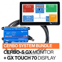 Victron Cerbo-S GX &amp; GX Touch 70 Combo Package