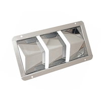 Louvre Vents 304 Grade Stainless Steel V Style 3 Louvre